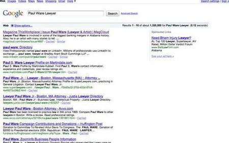 Google search
